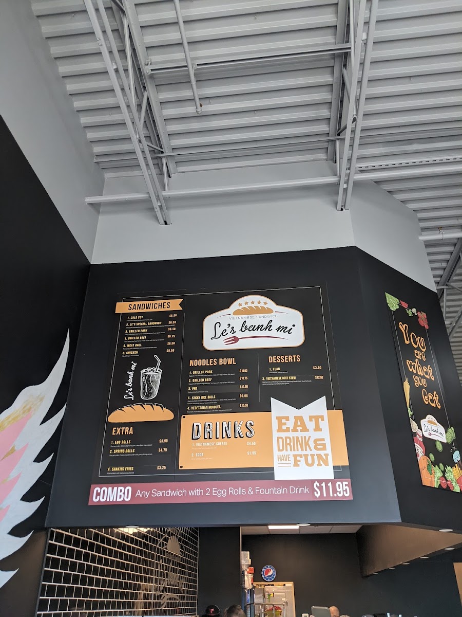 Menu Le's Banh Mi-5