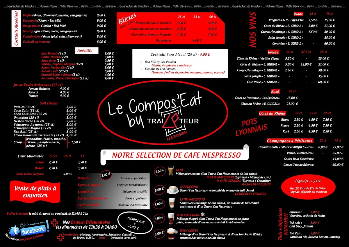 Menu Les Buffets De Léa-3