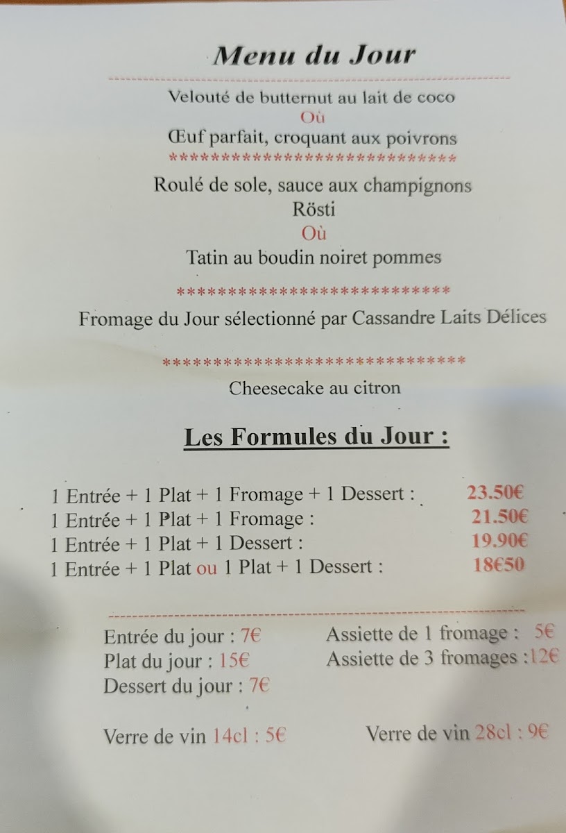Menu Les Catounes-1
