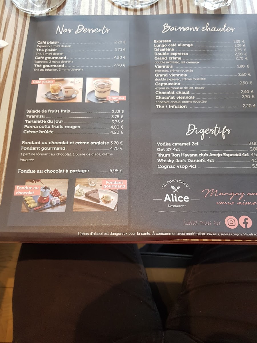 Menu Les Comptoirs D'alice-10