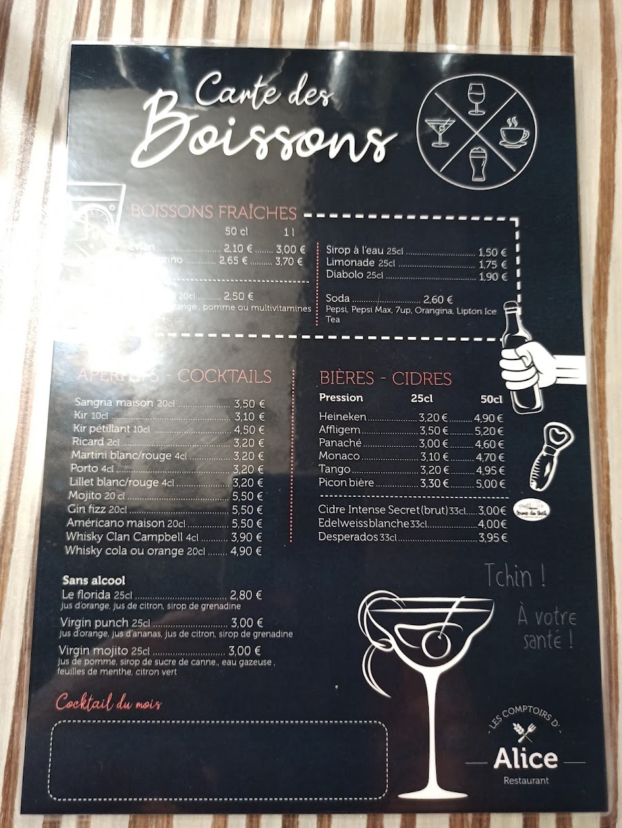 Menu Les Comptoirs D'alice-2