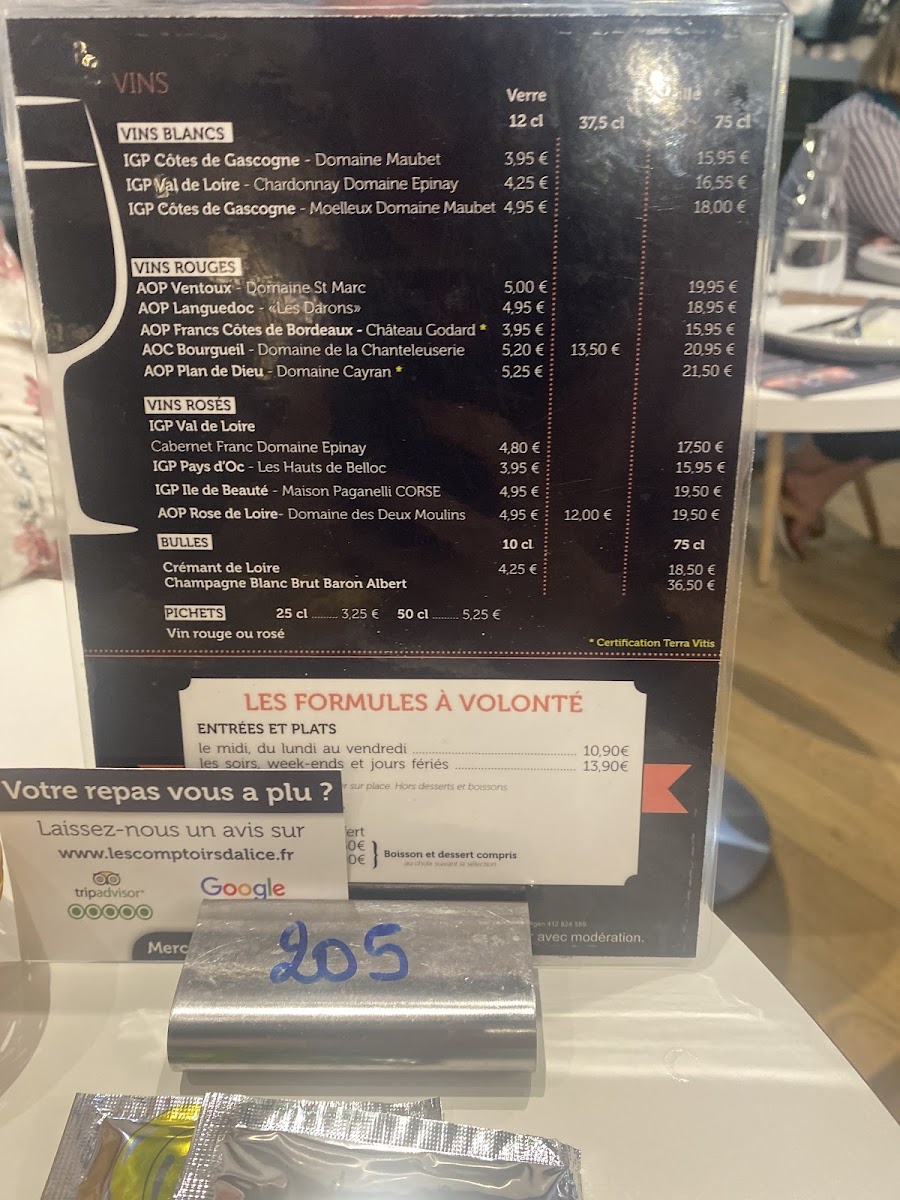 Menu Les Comptoirs D'alice-4
