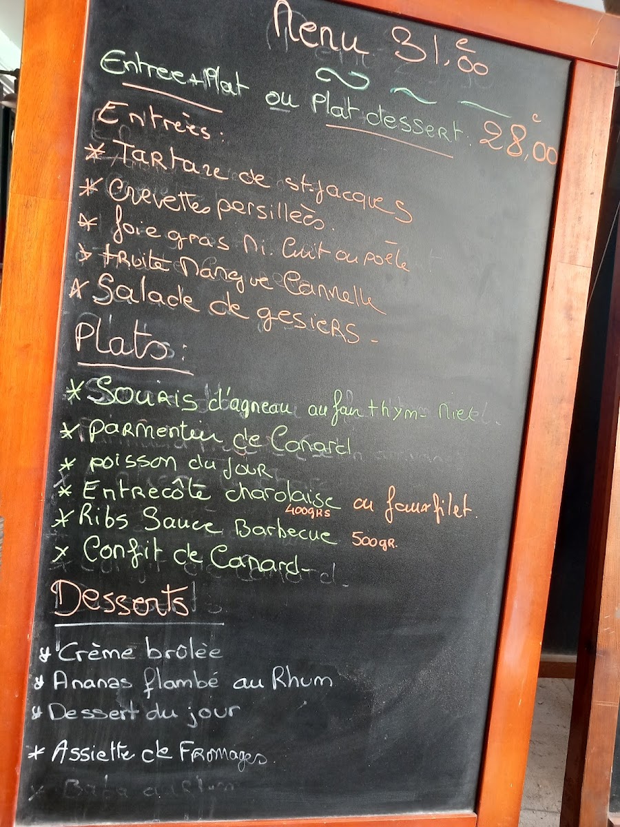 Menu Les Copains D'abord À Agen-2