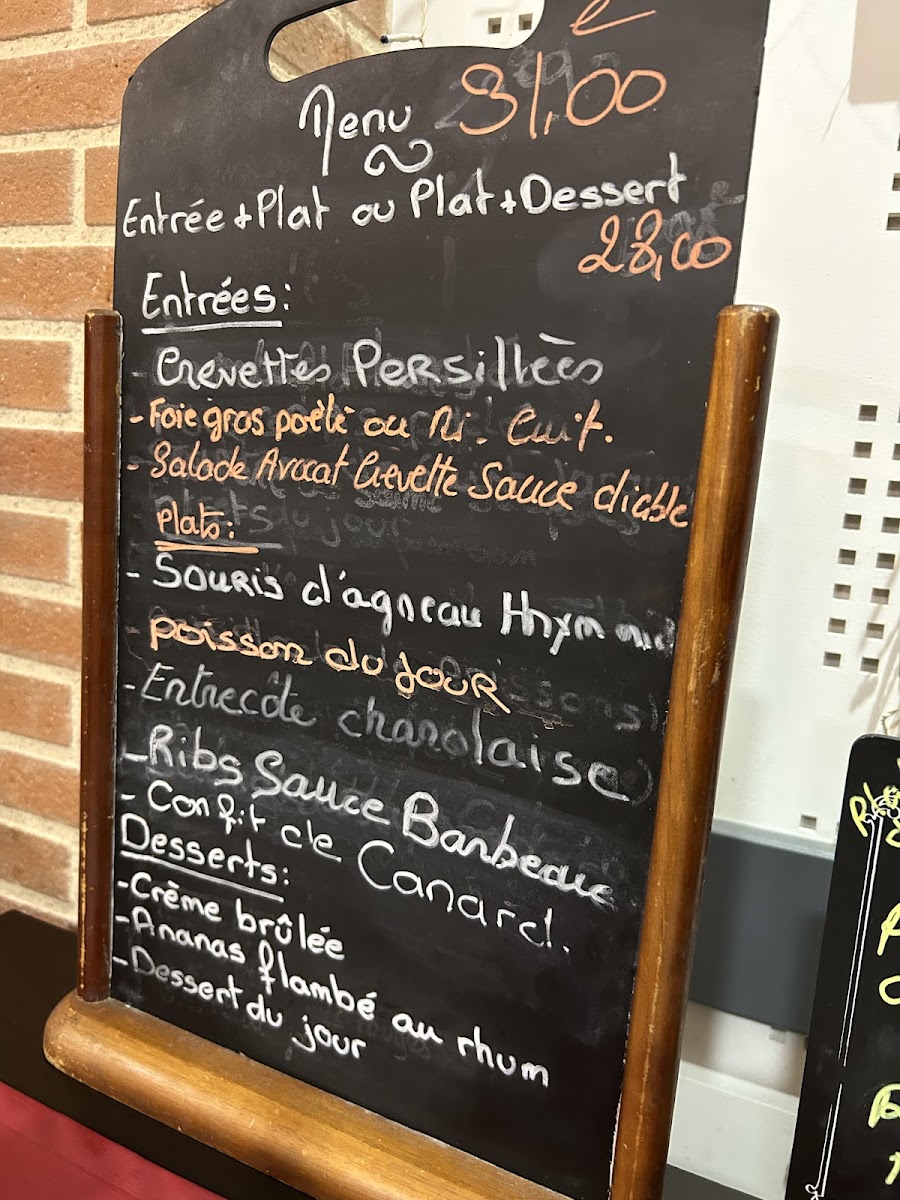 Menu Les Copains D'abord À Agen-4