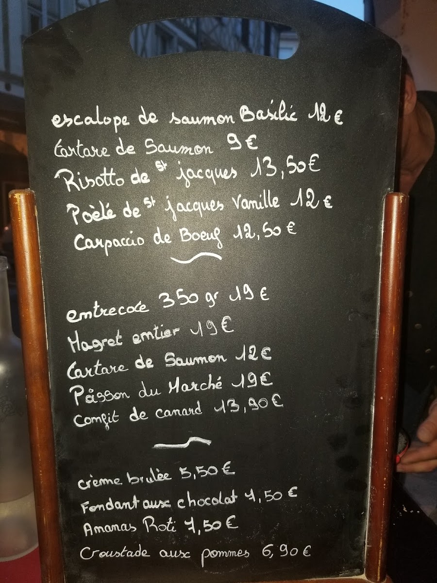 Menu Les Copains D'abord À Agen-7