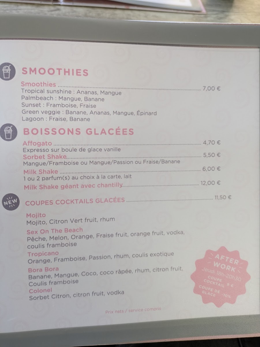 Menu Les Délices D'aurile-2