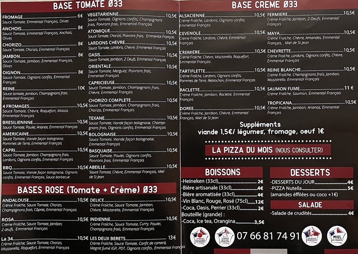 Menu Les Deux Bérets Grabels-1