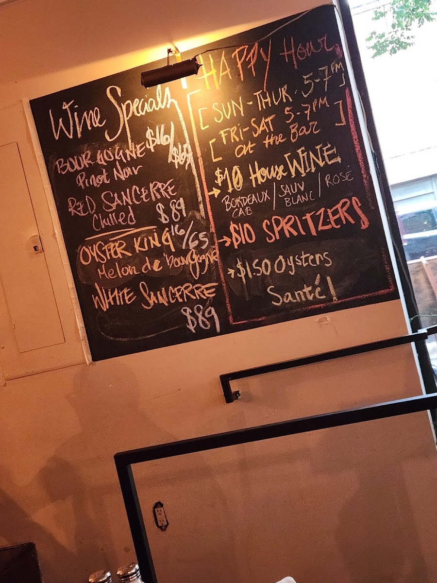Menu Les Enfants De Bohème-4