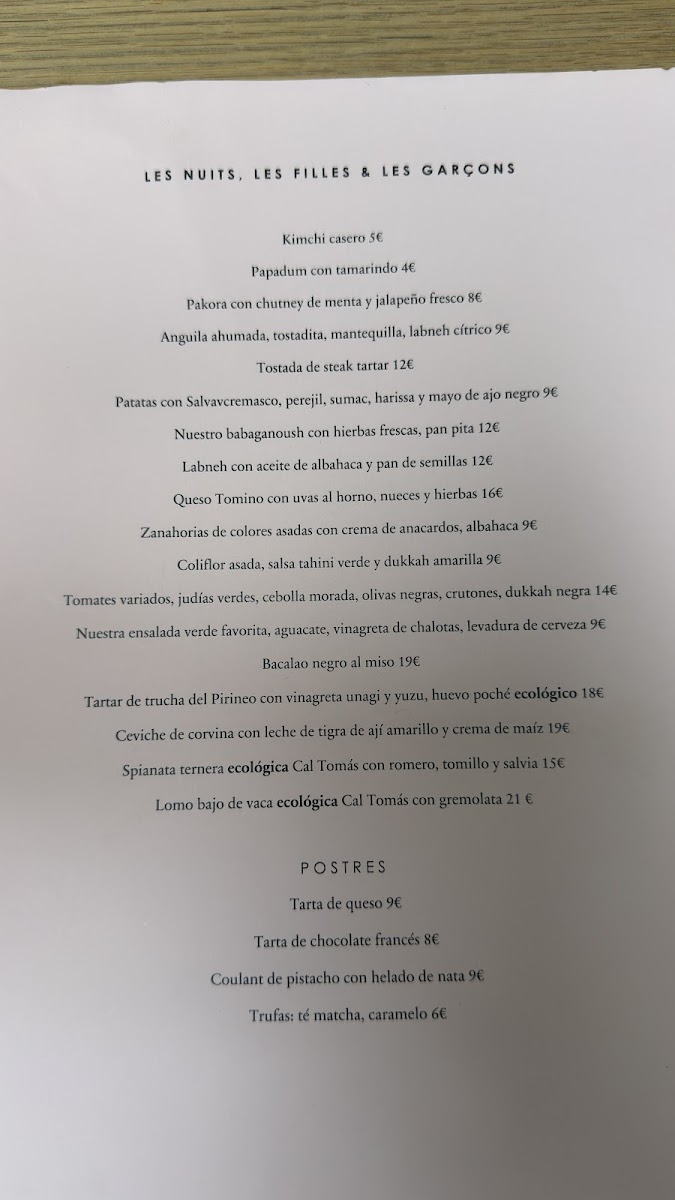 Menu Les Filles Cafè-2