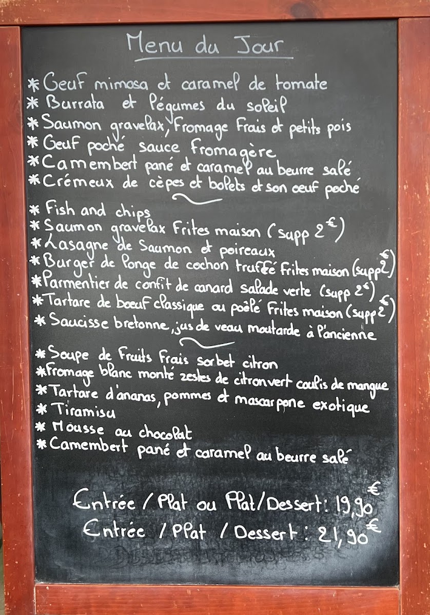 Menu Les Frangins-2