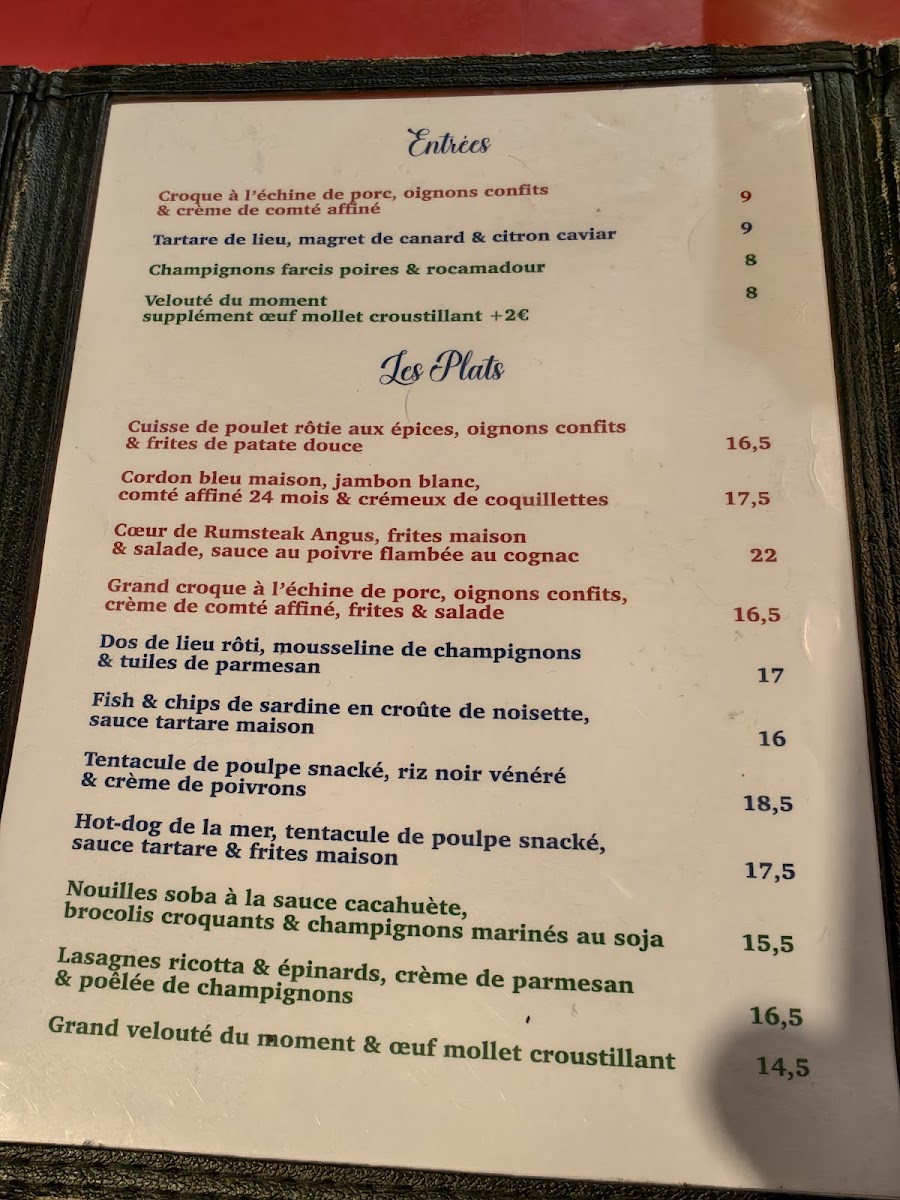 Menu Les Frères Laumière-1