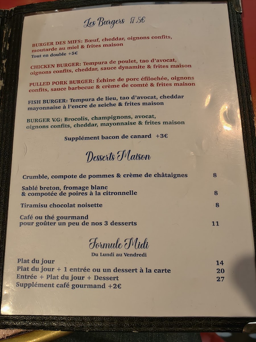 Menu Les Frères Laumière-2