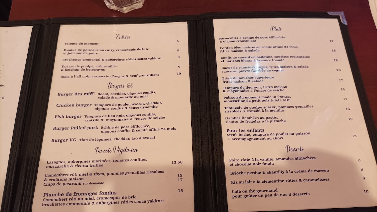 Menu Les Frères Laumière-9