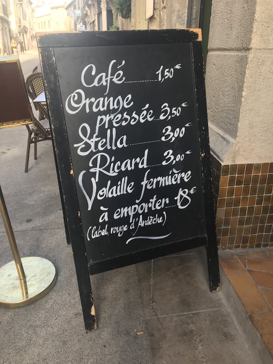 Menu Les Frères Poulards-1