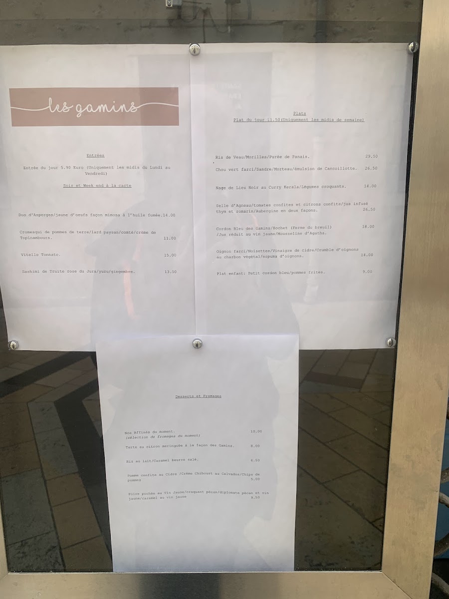 Menu Les Gamins-3