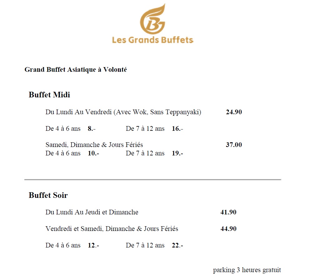 Menu Les Grands Buffets-1