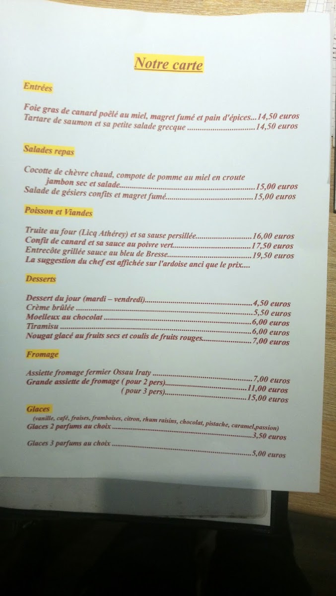 Menu Les Instants Gourmands-7