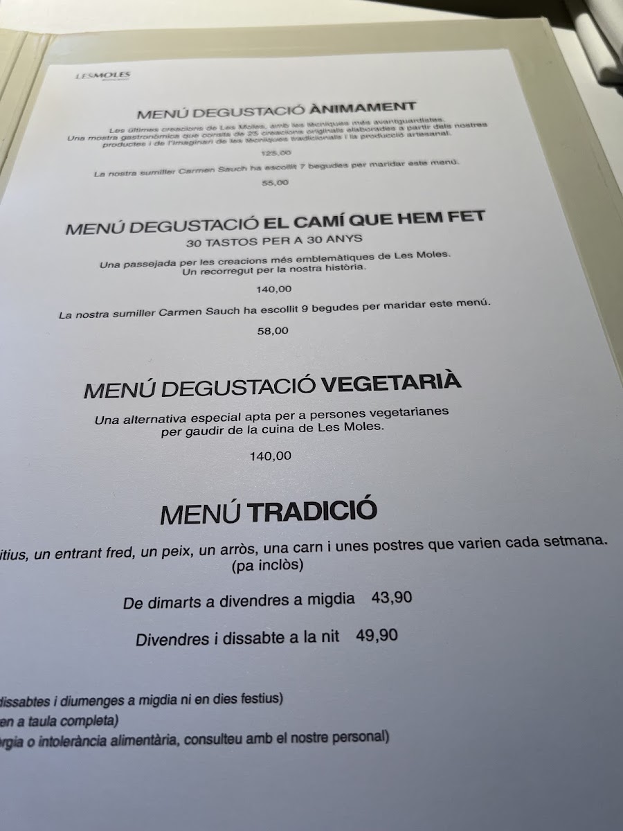 Menu Les Moles-5
