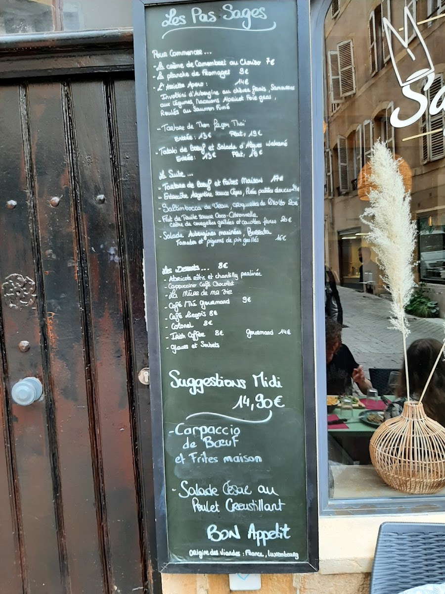 Menu Les Pas Sages-8
