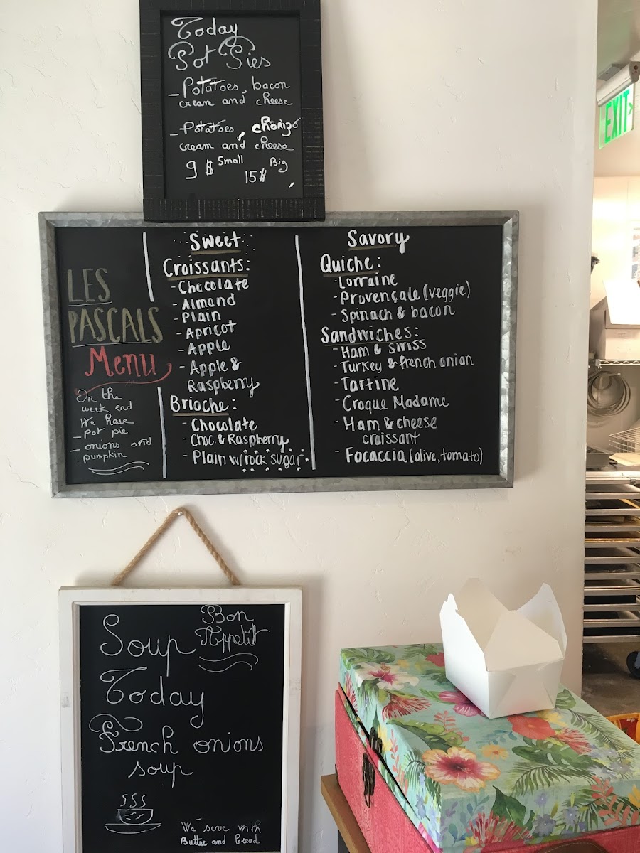 Menu Les Pascals Patisserie Et Boulangerie-10