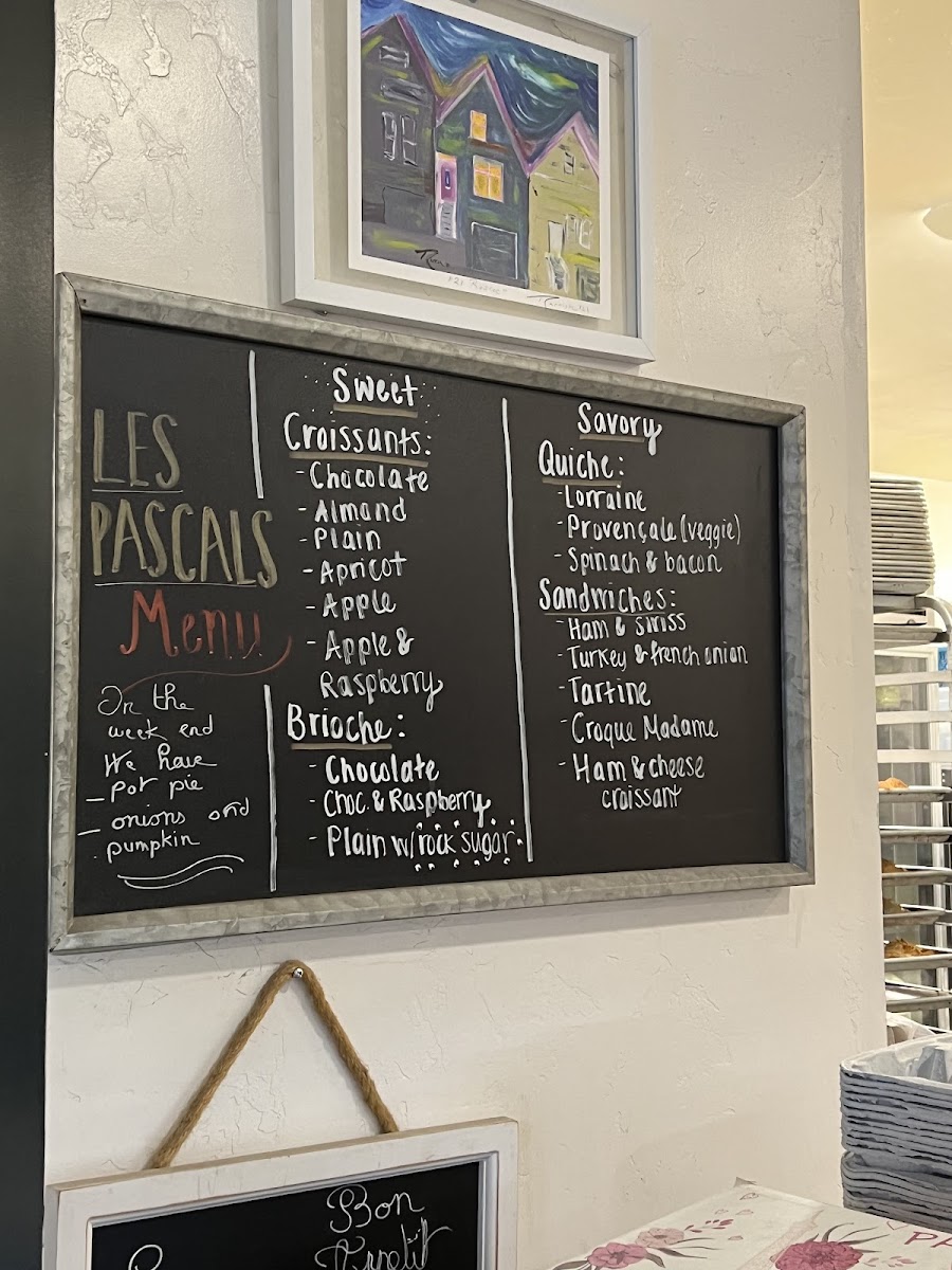Menu Les Pascals Patisserie Et Boulangerie-5