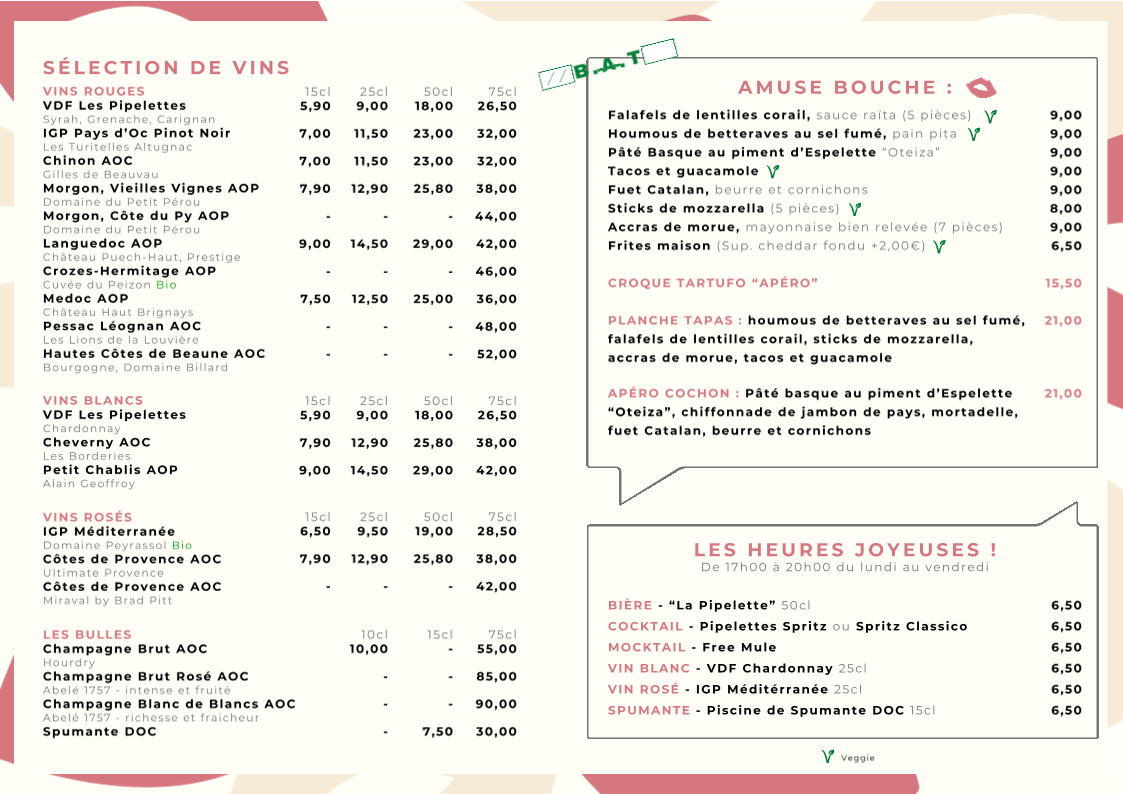 Menu Les Pipelettes - Saint Cloud-1