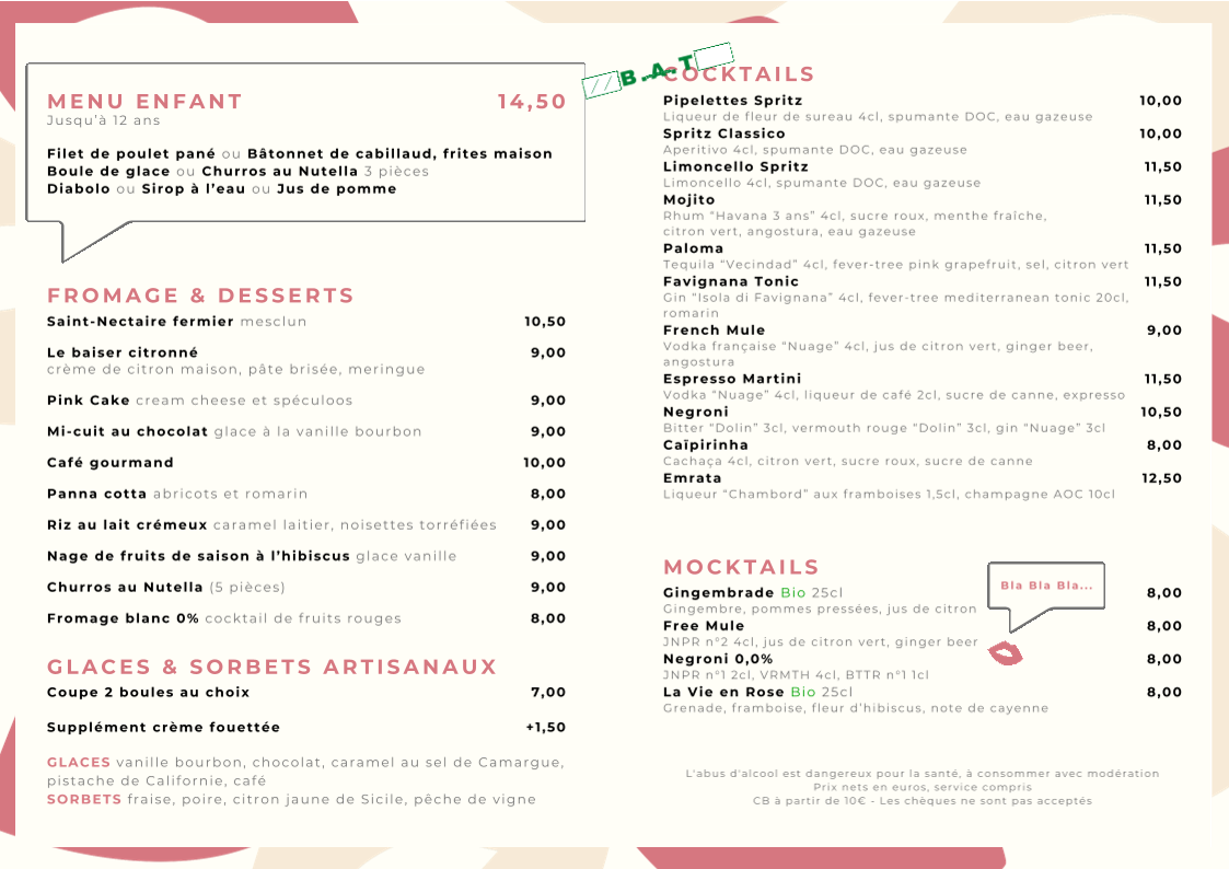 Menu Les Pipelettes - Saint Cloud-3