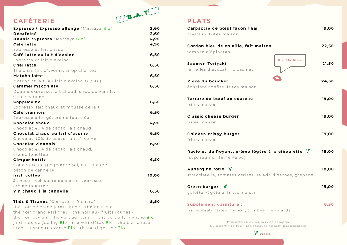Menu Les Pipelettes - Saint Cloud-4