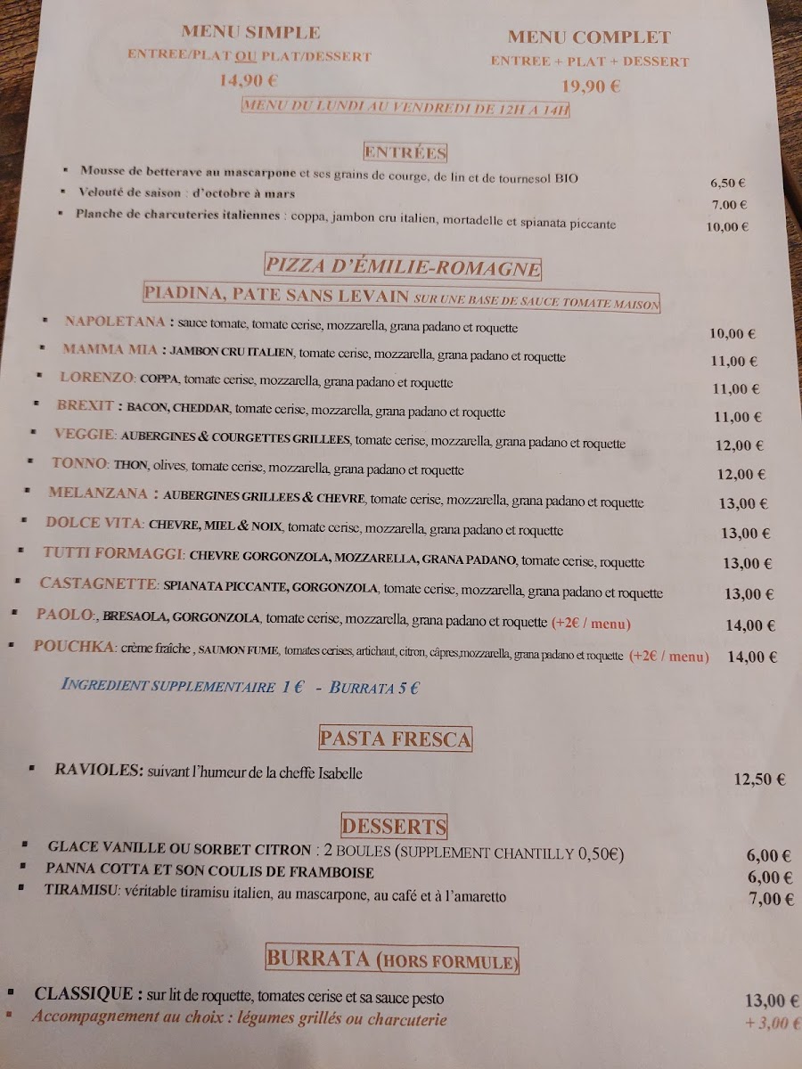 Menu Les Rdv Italiens-2