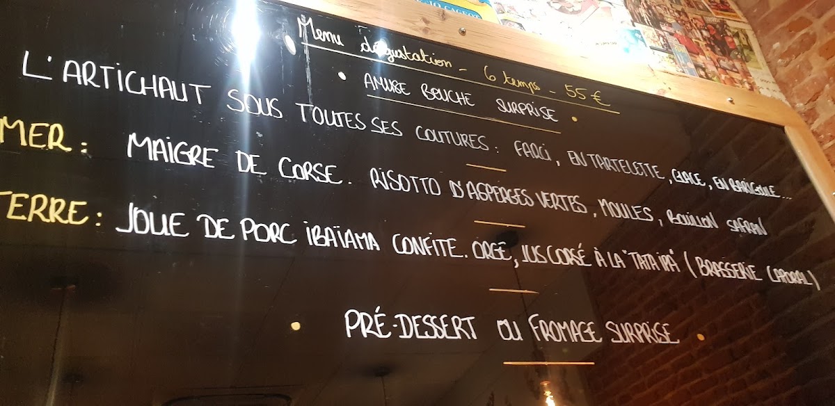 Menu Les Sales Gosses (À Toulouse)-6