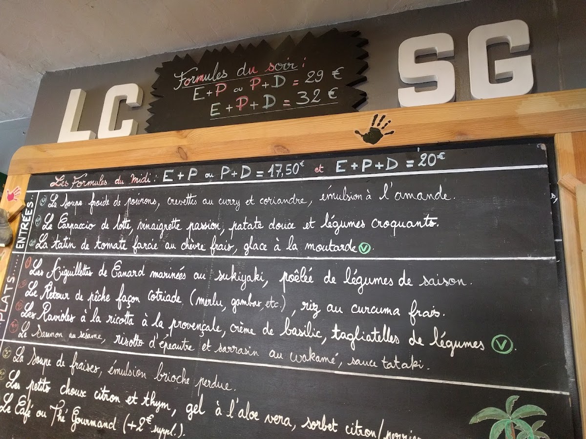 Menu Les Sales Gosses (À Toulouse)-8