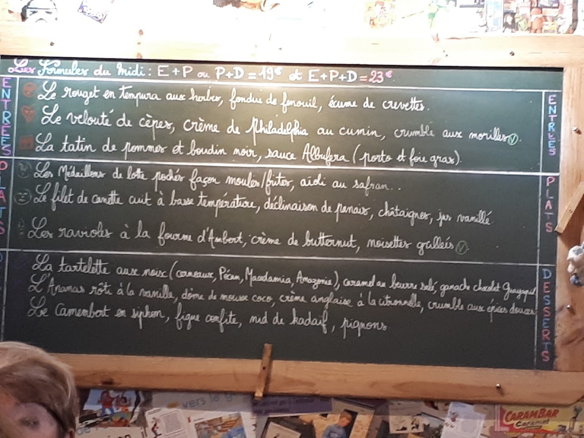 Menu Les Sales Gosses (À Toulouse)-9
