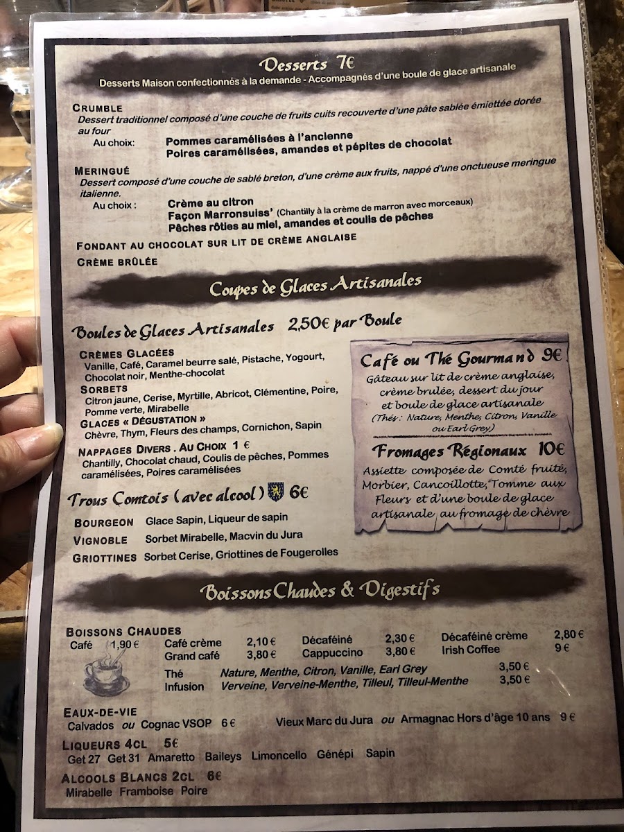 Menu Les Tables D'antan-2