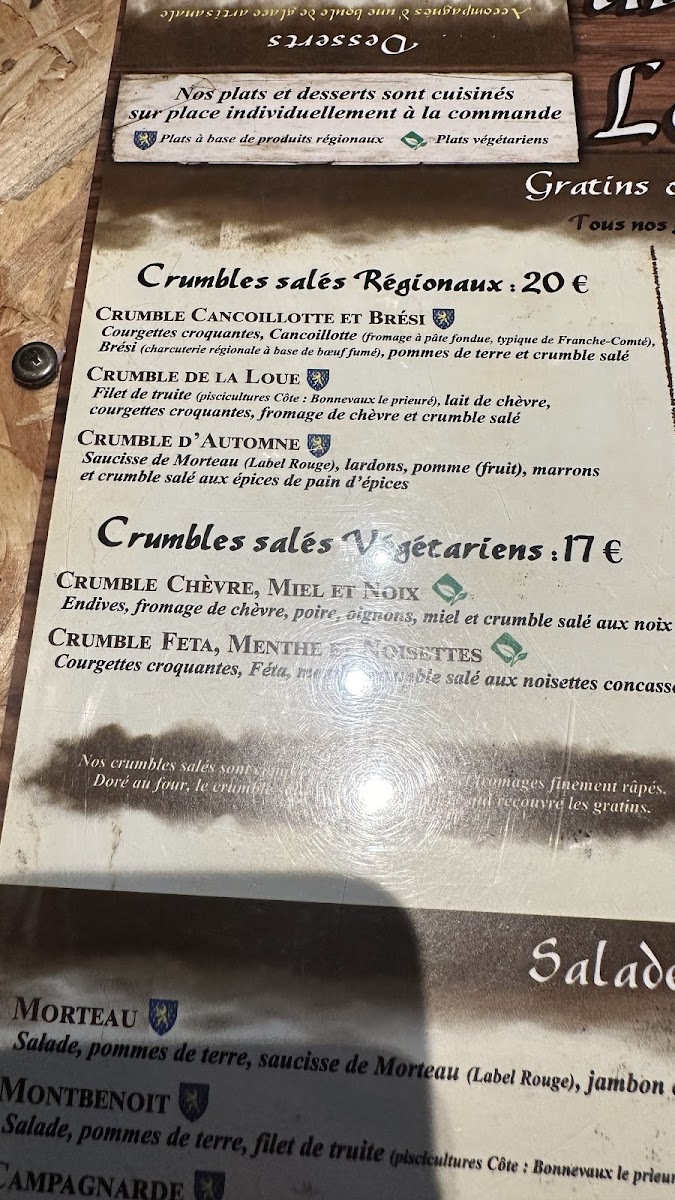 Menu Les Tables D'antan-9