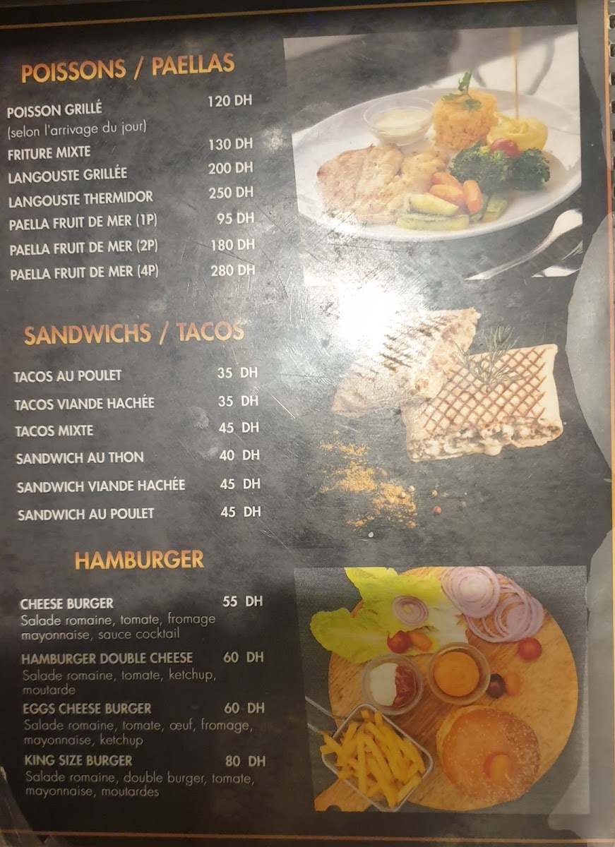 Menu Les Terrasses : Café & Restaurant-10