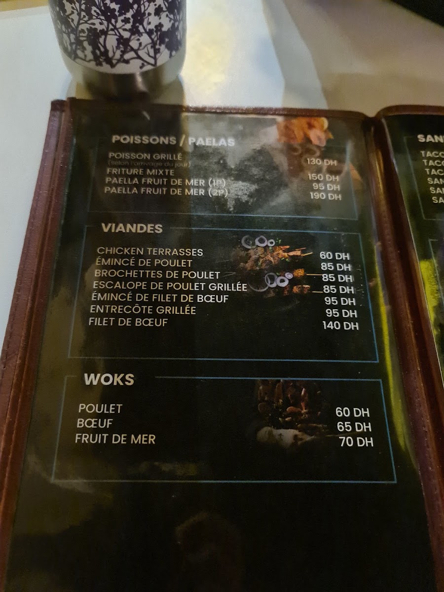 Menu Les Terrasses : Café & Restaurant-5