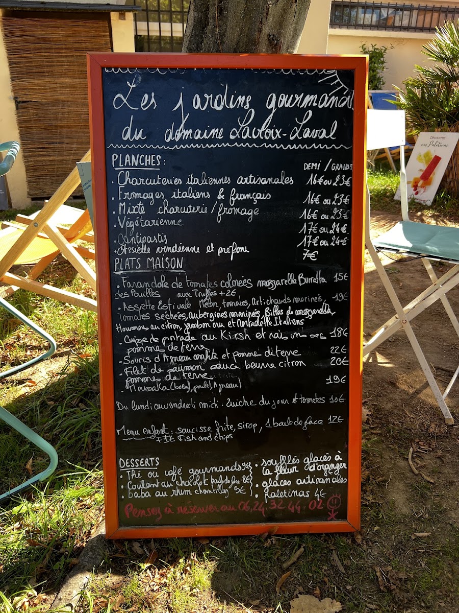 Menu Les Terrasses Du Parc De Lacroix-Laval-3