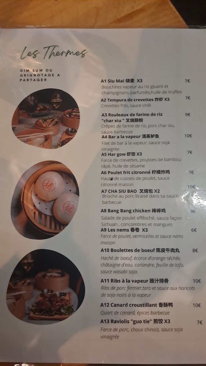 Menu Les Thermes Restaurant Chinois-10