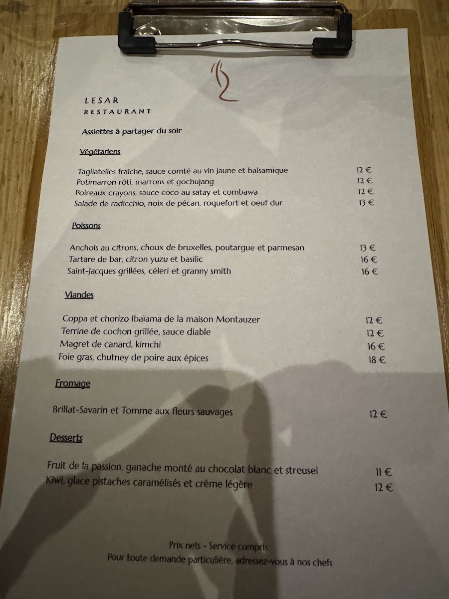 Menu Lesar Restaurant-10