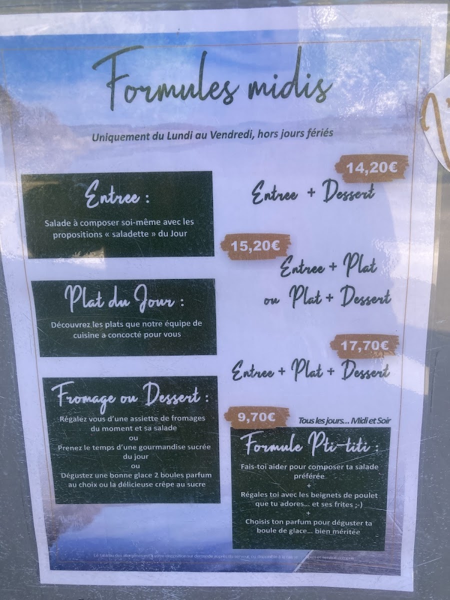Menu L'escale 110-3