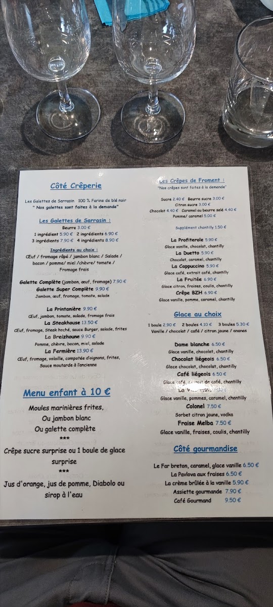 Menu L'escale Des Bouchots-1