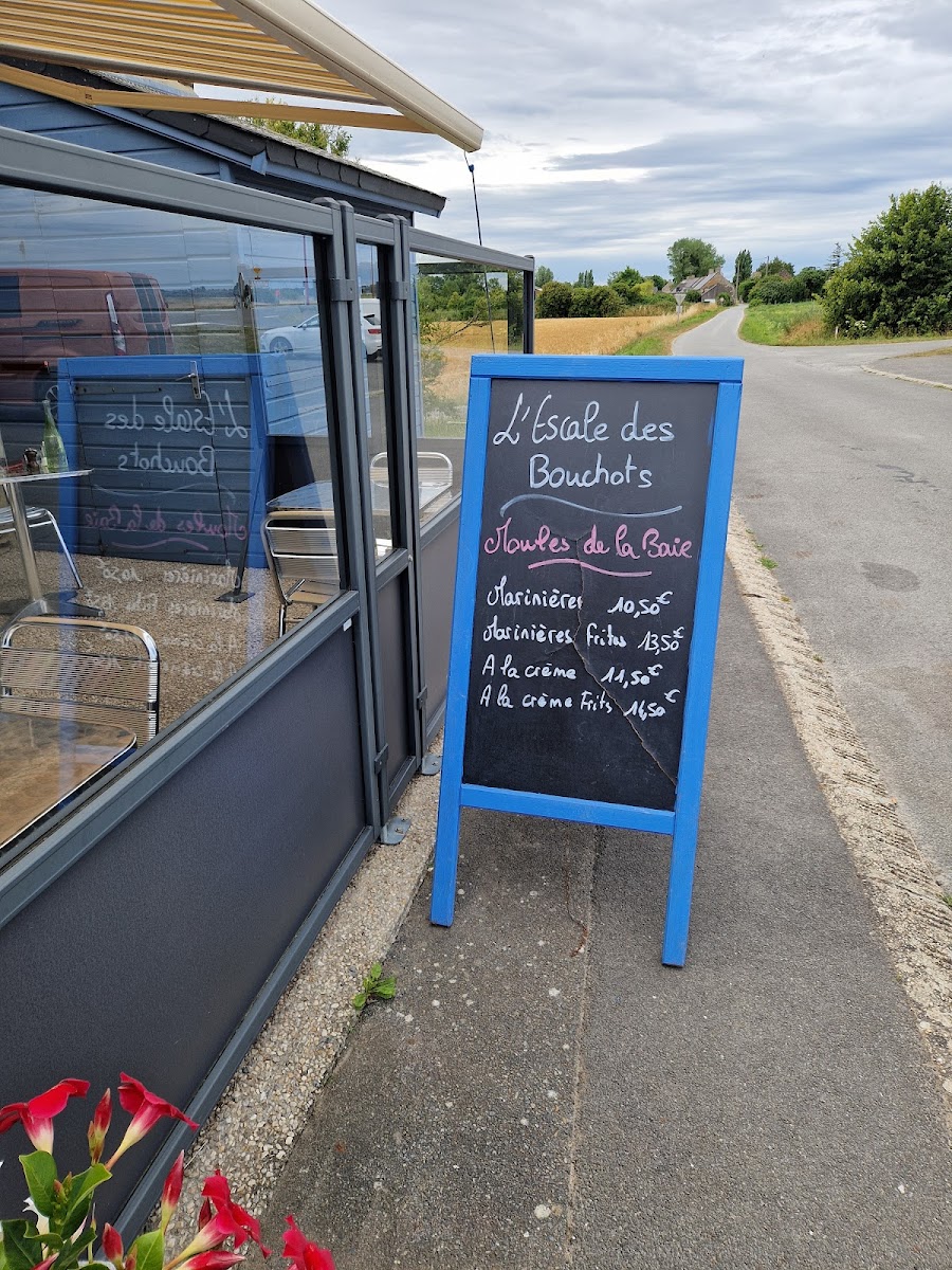 Menu L'escale Des Bouchots-5