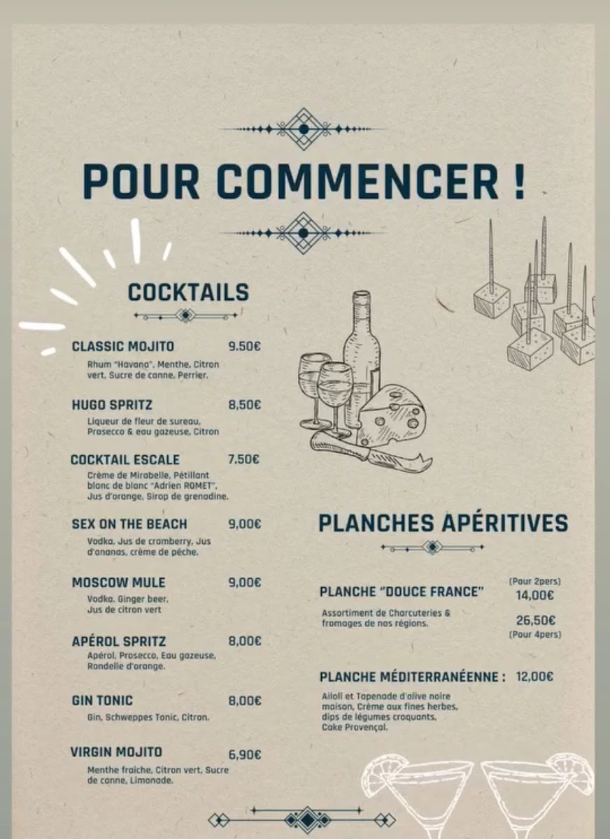 Menu L'escale-10