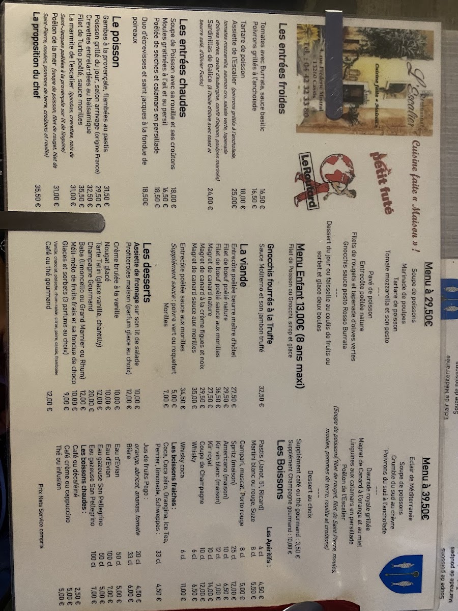 Menu L'escalier-10