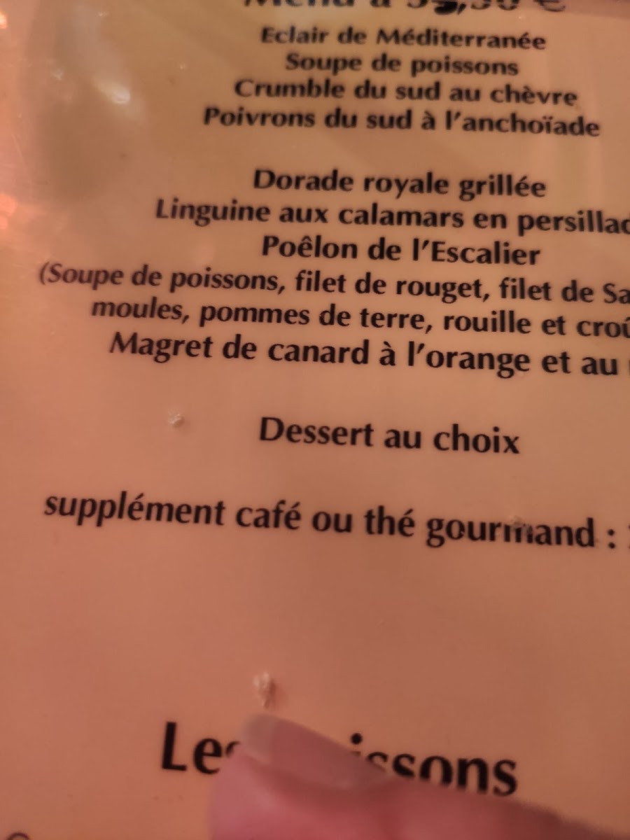 Menu L'escalier-7