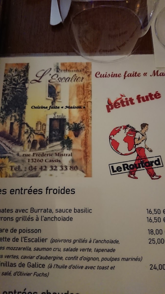 Menu L'escalier-8