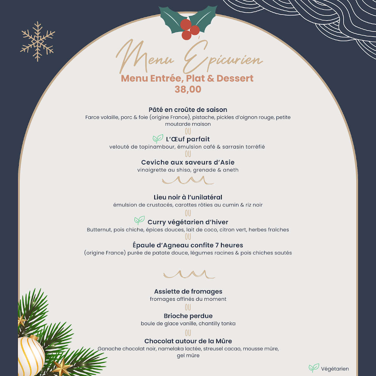 Menu L'esplanade Hôtel · Restaurant · Bar À Vin-2