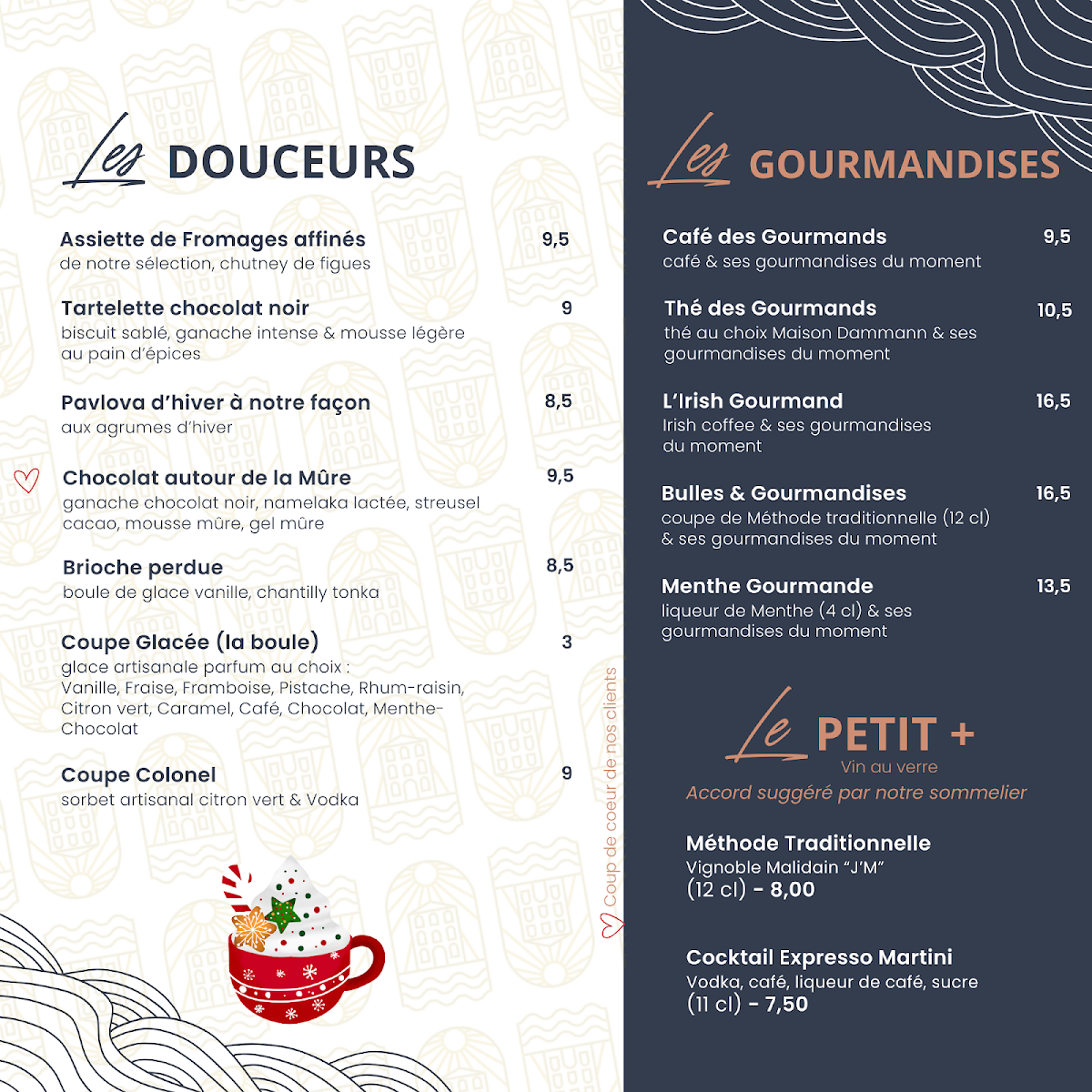 Menu L'esplanade Hôtel · Restaurant · Bar À Vin-3