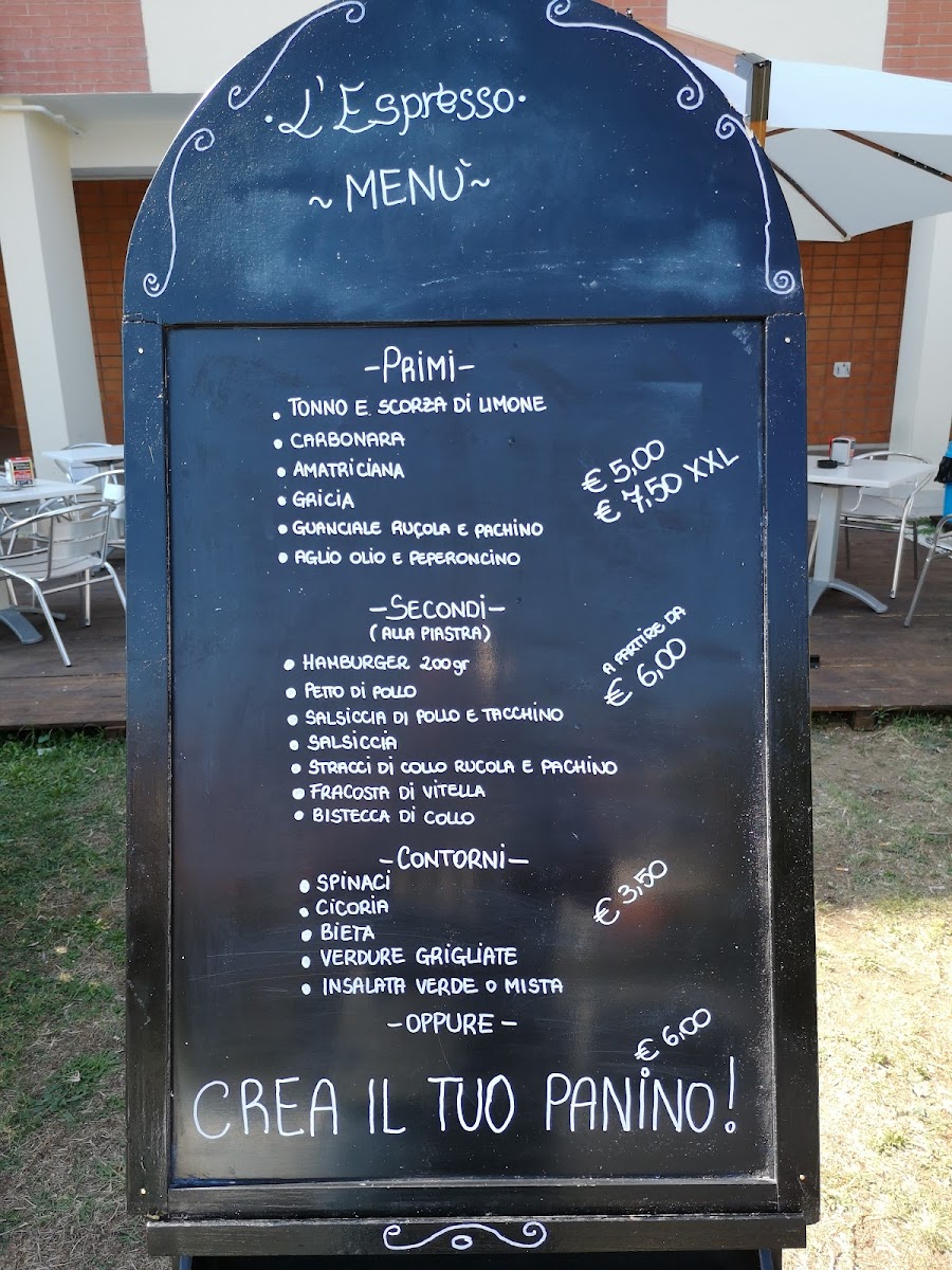 Menu L'espresso Food E Bistrot-2