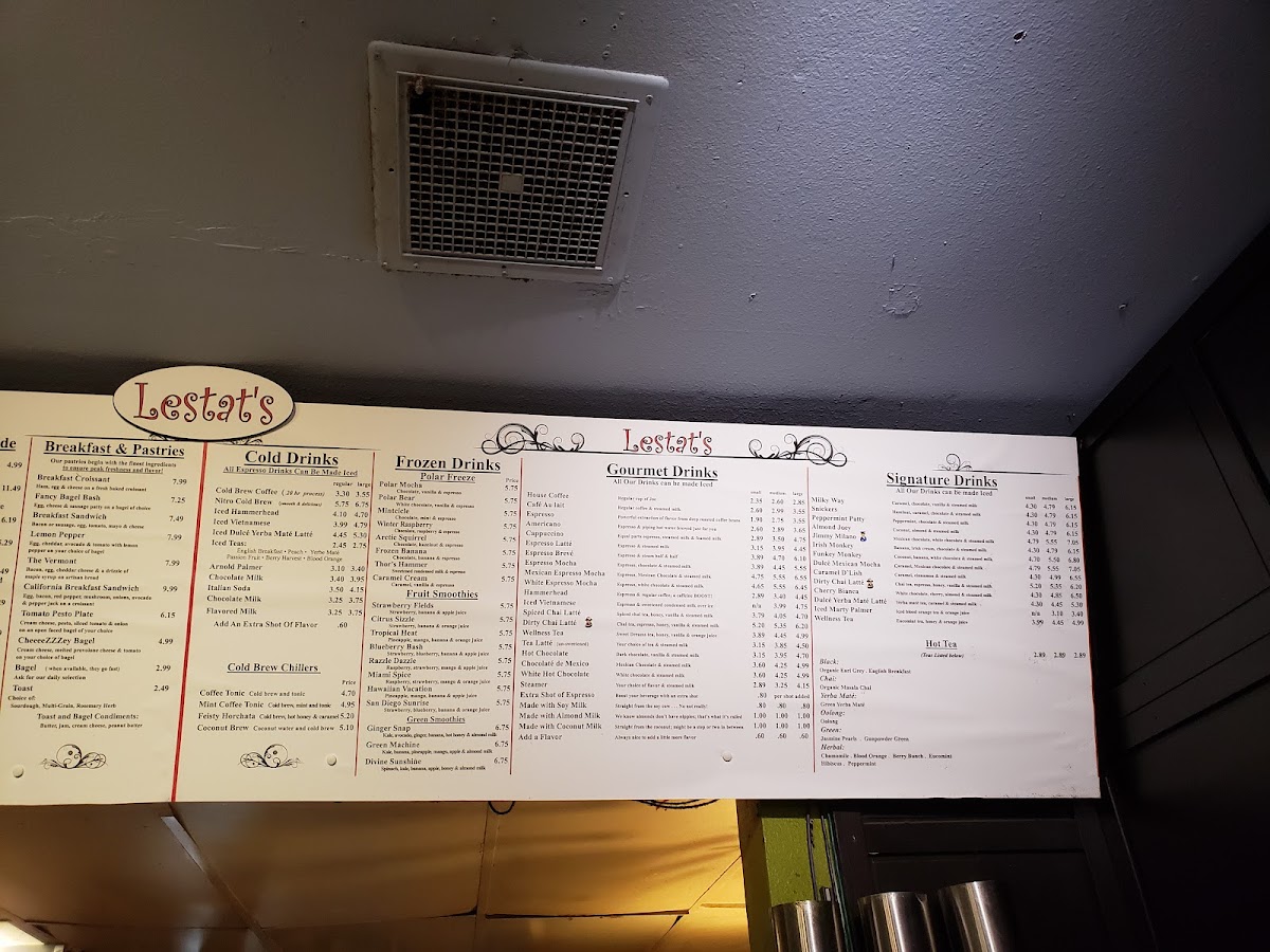 Menu Lestat's-4